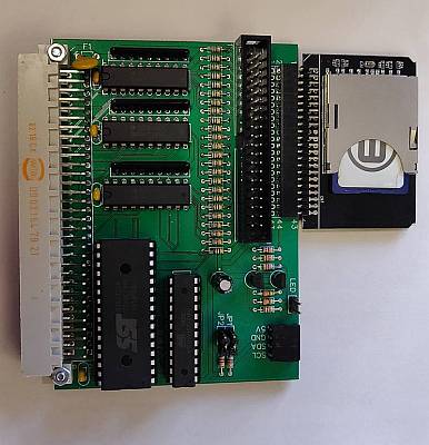Extra image of IDE Interface Podule (IDEFS/ZIDEFS) 16bit A310 - RPC with SD Card adaptor (no card fitted)